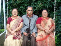 Dashain Tika at Thankot